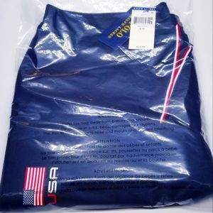 Polo Ralph Lauren Polo USA Graphic Fleece Lined Shorts Sz L Men *RARE*